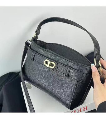 Summer Love Yeni Moda Çok Yönlü Kadın Omuz Çantası Siyah