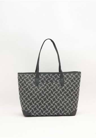 French Connection 22920 Fc Chantal Monogram Tote Kadın Omuz Çantası Siyah