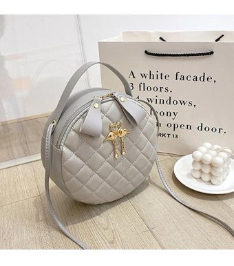 Worryfreeshopping Lbw Çok Yönlü Kadın Omuz Çantası Gri