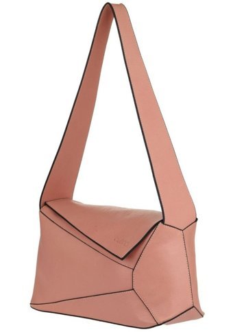 Bueno Shoes 01Wby3624 Deri Deri Kadın Omuz Çantası Pembe