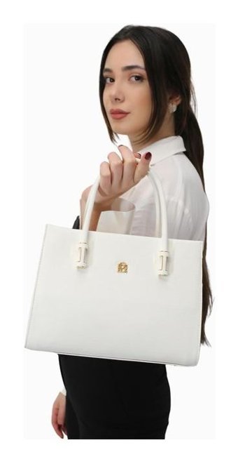 Sosela 678080 Emili Kadın Omuz Çantası Beyaz