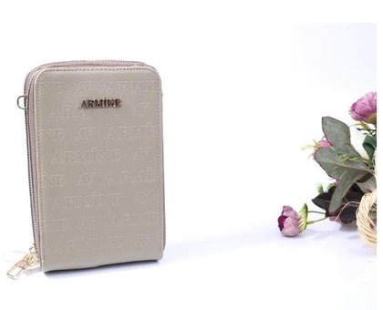 Armine 291 Ve Standart Kadın Omuz Çantası Vizon