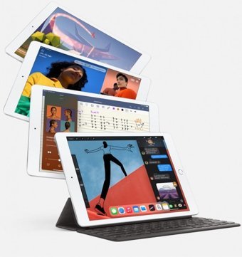 Apple iPad 8.Nesil 128 GB iPadOS Kalemli Sim Kartlı 3 GB Ram 10.2 İnç Tablet Gümüş