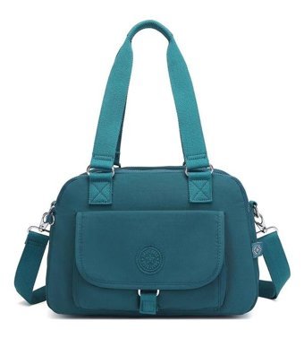 Smart Bags Krinkıl Kumaş 1122 K. Kadın Omuz Çantası Yeşil