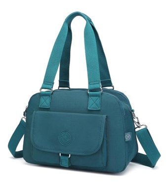 Smart Bags Krinkıl Kumaş 1122 K. Kadın Omuz Çantası Yeşil