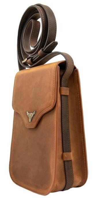 Organicraft Deri Kadın Omuz Çantası Camel