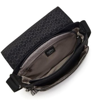 Kipling Loreen M Sıgnature EmKadın Omuz Çantası Siyah