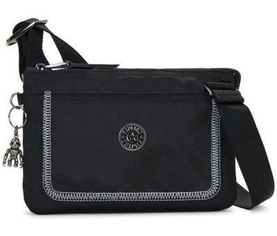 Kipling Riri Nocturnal Mu Kadın Omuz Çantası Siyah