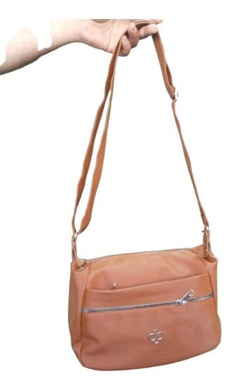 Mygeppetobag Ve Ayarlanabilir Kadın Omuz Çantası Taba