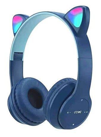 Torima P47M Kulak Üstü Kablosuz Bluetooth Kulaklık Lacivert