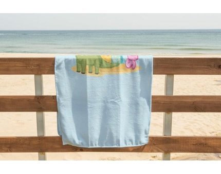 Evdek DS36 Mikrofiber Plaj Havlusu Çok Renkli