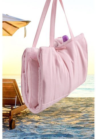 Louis Marie Pamuk Plaj Havlusu Pembe