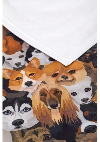 Farm Animals Lazzy Dogs Koton Plaj Havlusu Çok Renkli
