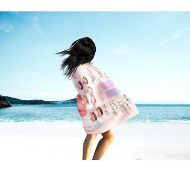 Erays Home Bts Pamuk Plaj Havlusu Pembe