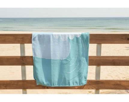 Evdek DS41 Mikrofiber Plaj Havlusu Çok Renkli