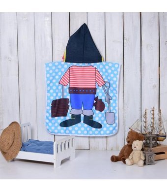 Ender Home 545933475 Pamuk - Polyester Plaj Havlusu Desenli