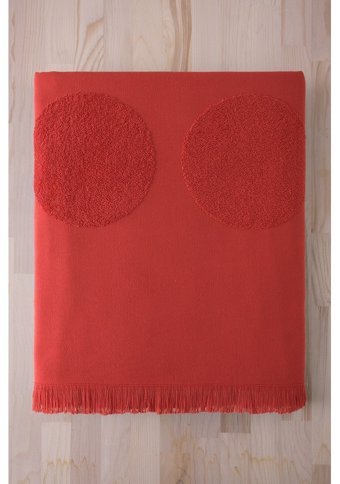 Cotton Mania Voe Coral Pamuk Plaj Havlusu Kırmızı