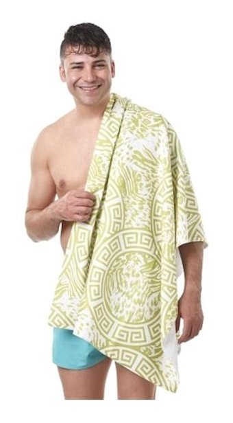 Airycot 358840301 Pamuk - Polyester Plaj Havlusu Lacivert