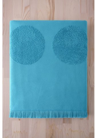 Cotton Mania Voe Deep Pamuk Plaj Havlusu Mavi