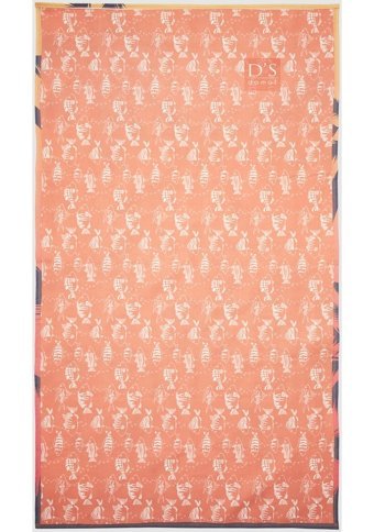 D's Damat 0HCORTHVL01 Mikrofiber Plaj Havlusu Kırmızı