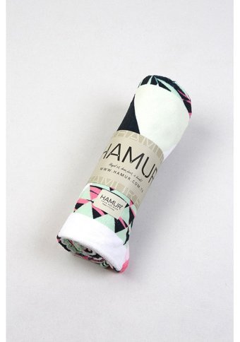 Hamur Trendy Pamuk Plaj Havlusu Pembe