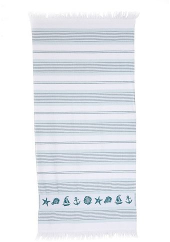 Özdilek 43367 Pamuk Plaj Havlusu Mint Yeşili