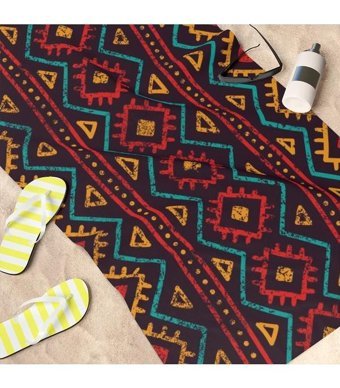 Ender Home Pamuk Plaj Havlusu Mavi