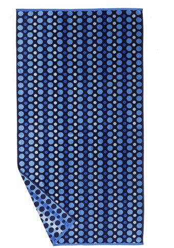 Özdilek Bubble Blue 278552 Pamuk Plaj Havlusu Desenli