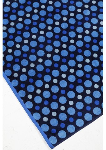 Özdilek Bubble Blue 278552 Pamuk Plaj Havlusu Desenli