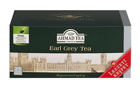 Ahmad Tea Earl Grey Sallama Çay 25 Adet