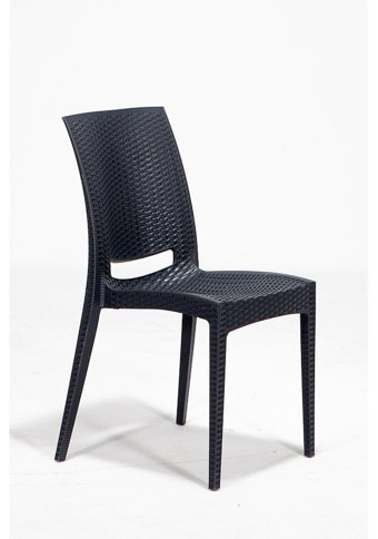 Modalife Kolsuz Rattan 6 Adet Bahçe Sandalyesi