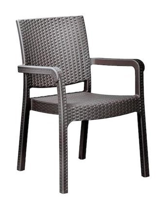 Holiday ID6018 Kollu Rattan 6 Adet Bahçe Sandalyesi