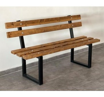 Weblonya 2002 Kolsuz Ahşap 1 Adet Bahçe Sandalyesi