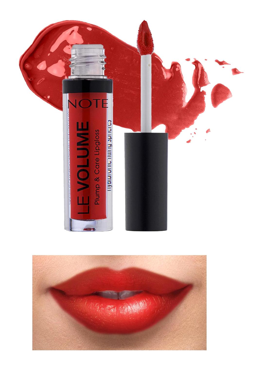 Note Le Volume Plump & Care Lip 06 Hearthbreaker Nemlendiricili Dolgunlaştırıcı Işıltılı Dudak Parlatıcısı