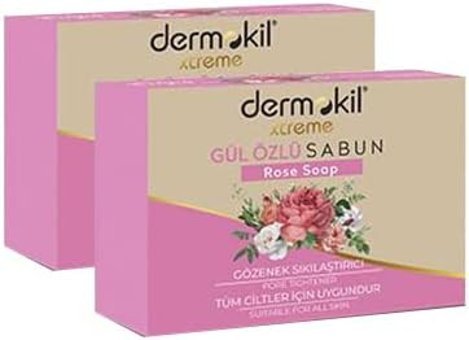Dermokil Doğal Gül Sabun 2x100 gr