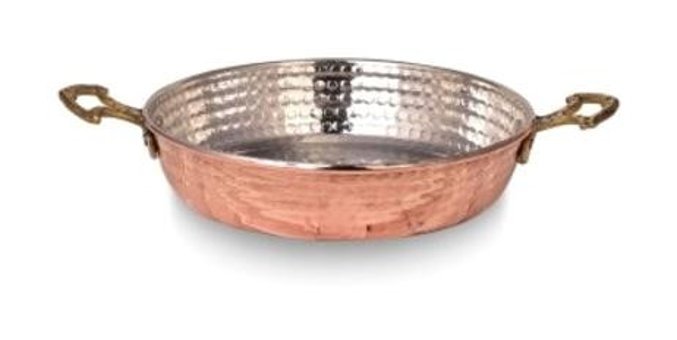 Turna Bakır Soylu 7605-1 Bakır 20 cm Tava