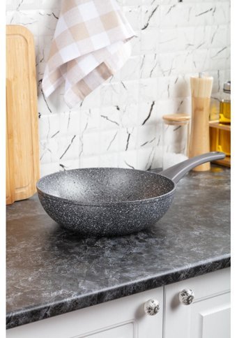 Bernardo Pietra Granit 28 cm Wok Tava