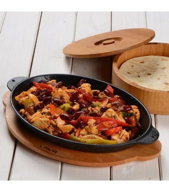 Lava Döküm 24 cm 2 Parça Tava