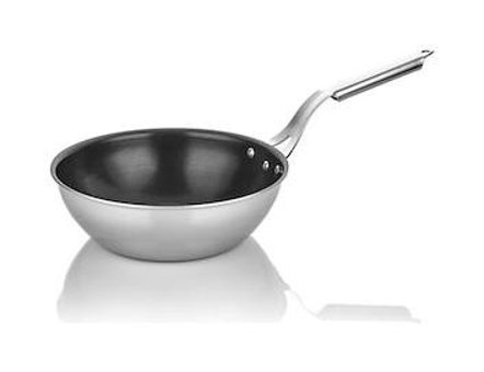 Altın Başak Silver Star Alüminyum - Çelik 28 cm Wok Tava