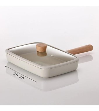 Neoflam Fika Alüminyum - Döküm 29 cm 2 Parça Tava
