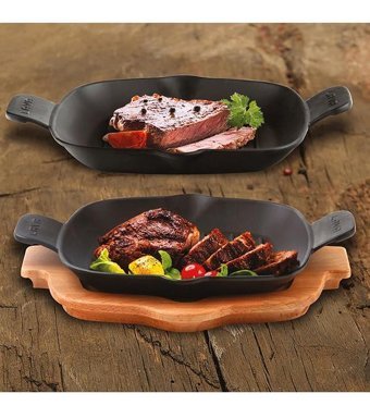 Lava Döküm 26 cm 2 Parça Tava