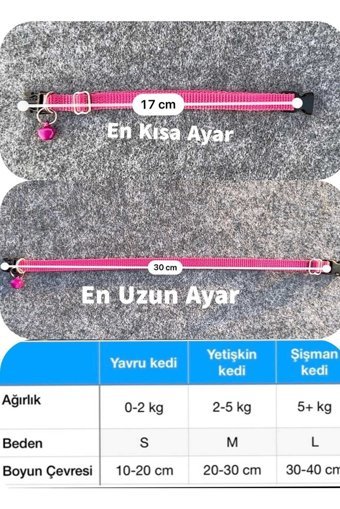 Hebmeyy Zilli İsimlikli Yeşil Ayarlanabilir Gezdirme Boyun Kedi Tasması