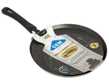 Cem Gold Marble Alüminyum 26 cm Tava