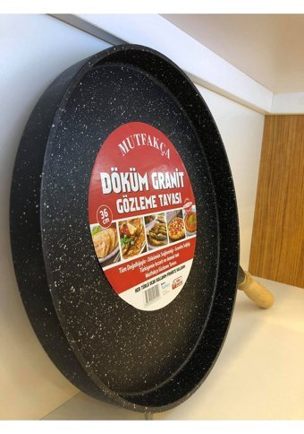 Mutfakça Döküm 36 cm 2 Parça Tava