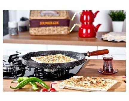 Taç Granit 36 cm Tava