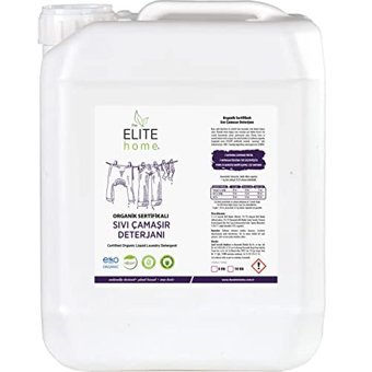 The Elite Home Organik ve Kokusuz Konsantre 33 Yıkama Beyazlar ve Renkliler İçin Sıvı Deterjan 3 lt