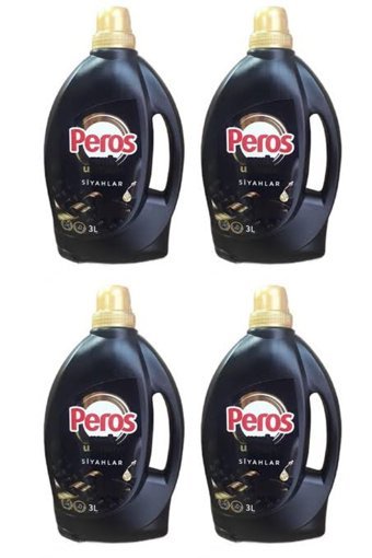 Peros Kolajen Serumu Etkisi 50 Yıkama Siyahlar İçin Sıvı Deterjan 4x3 lt