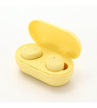 Ally V1 Kulak İçi Kablosuz Bluetooth Kulaklık Sarı