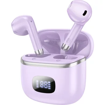 Hoco Eq1 Kulak İçi Kablosuz Bluetooth Kulaklık Mor