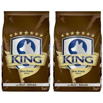 King Plus Biftekli Tüm Irklar Yetişkin Köpek Maması 6 Kg